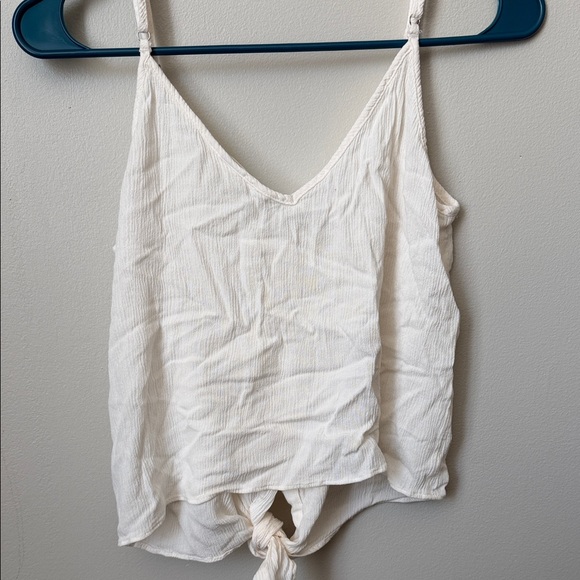 H&M White Button-Front Bodysuit - Picture 4 of 5